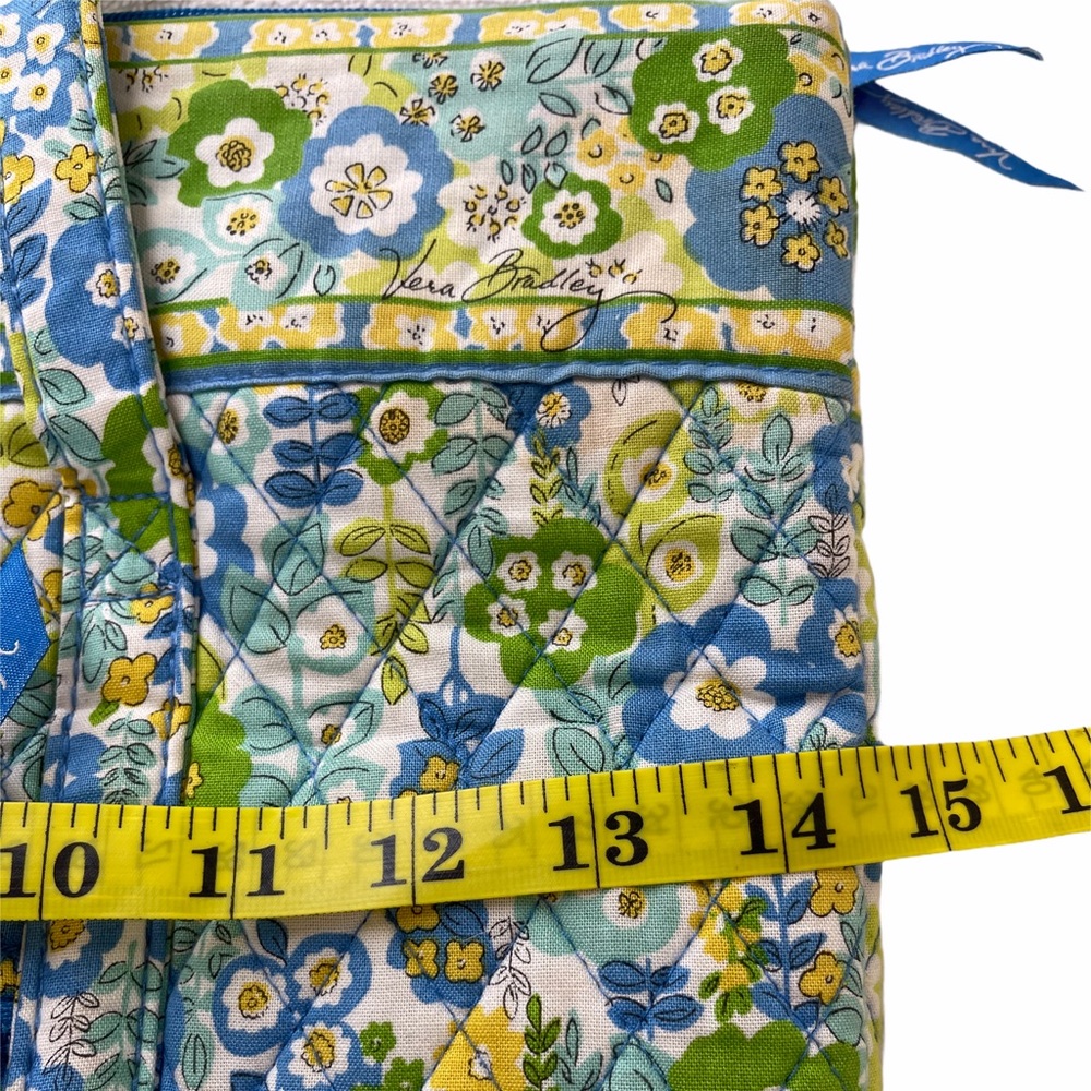 VERA BRADLEY English Meadow Tote Zip Front Floral - Picture 5 of 6
